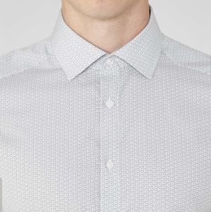 Reiss Halo Micro Dot Slim Fit Shirt